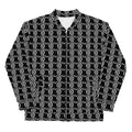 Unisex Bomber Jacket black white logo CCC
